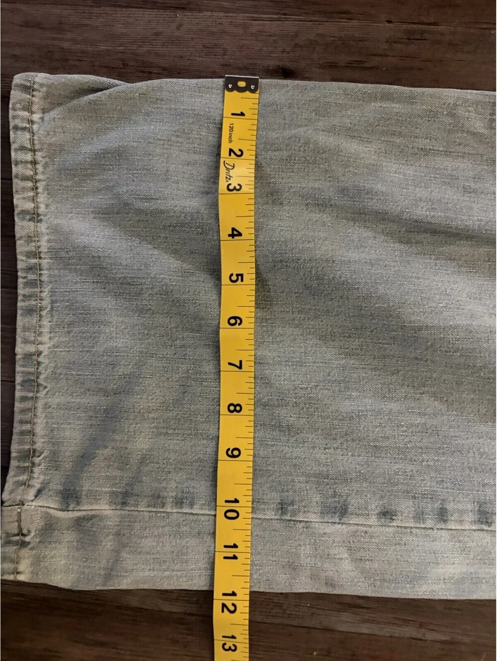 We The Free People Jeans 29x32 Light Blue Wash Wide Leg